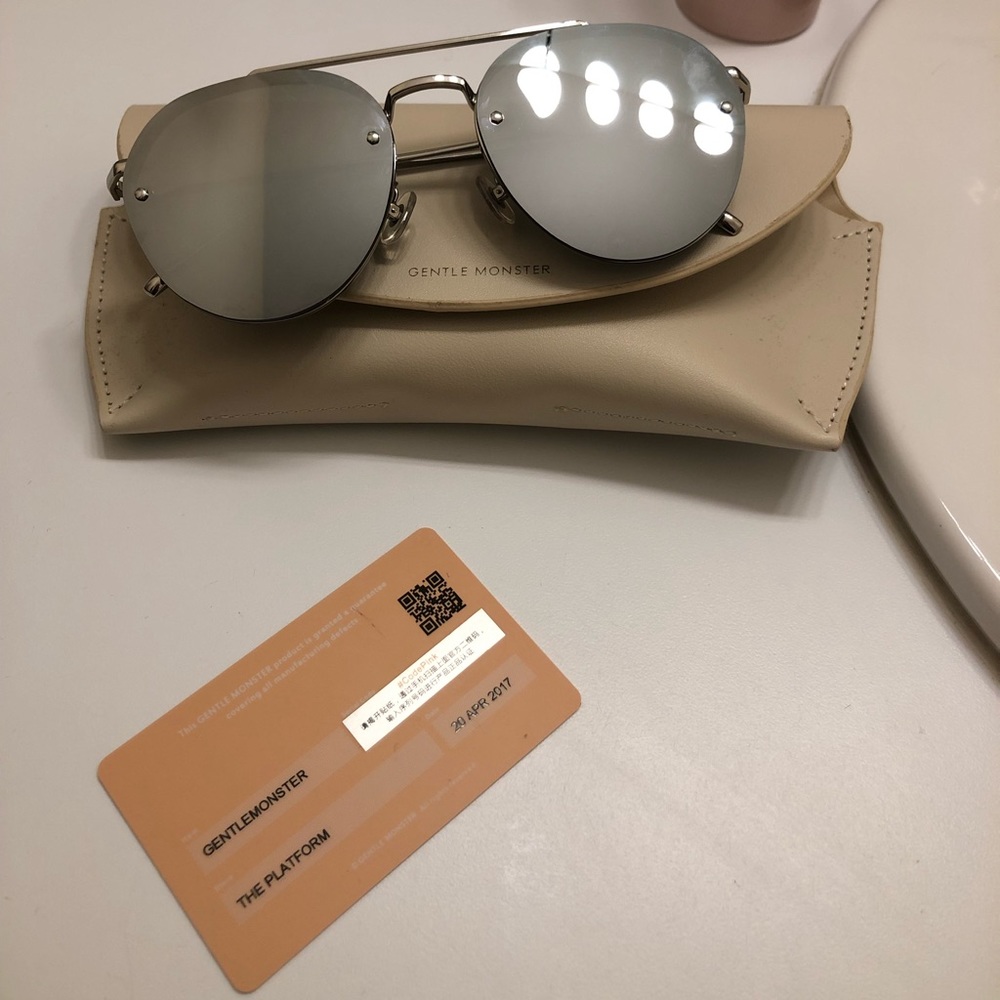 Gentle Monster Mirror aviator sunglasses “Debby”